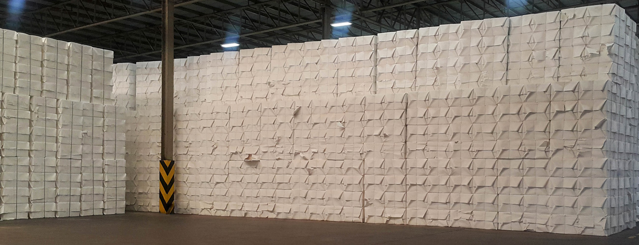 Paper Pulp on intrustial facilities